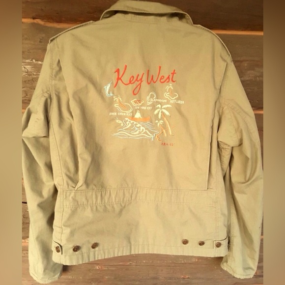 Polo by Ralph Lauren Khaki Key West Military Jacket